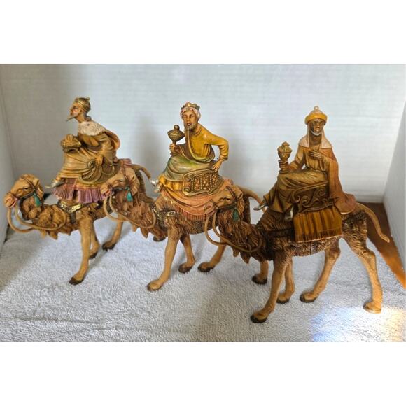 Fontanini 3 KINGS WISE Men Camels Lot of 3 - Picture 1 of 8